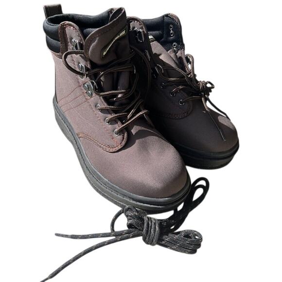 Compass 360 Felt Soled Wading Boots Men’s Size 9M NWOB (extra laces) main image 8